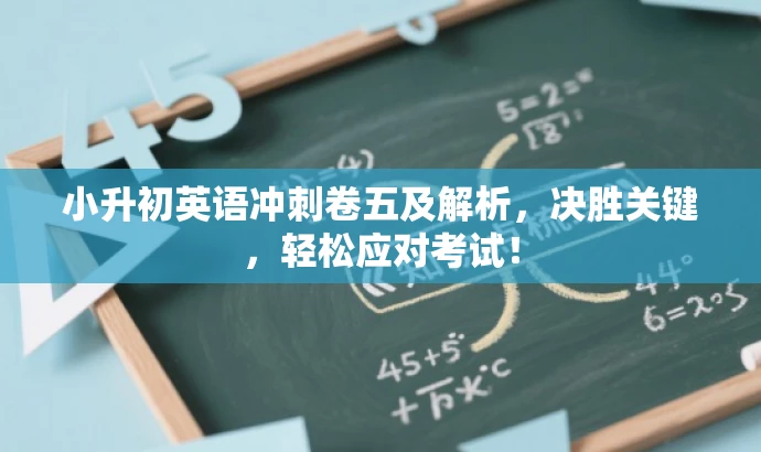 小升初英语冲刺卷五及解析,决胜关键,轻松应对考试! 小升初英语冲刺卷五及解析,决胜关键,轻松应对考试!