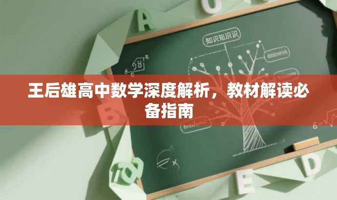 王后雄高中数学深度解析,教材解读必备指南 王后雄高中数学深度解析,教材解读必备指南