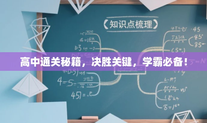 高中通关秘籍,决胜关键,学霸必备! 高中通关秘籍,决胜关键,学霸必备!