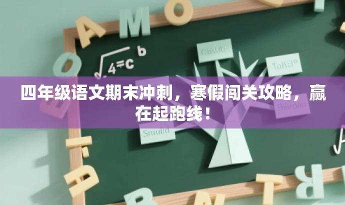 四年级语文期末冲刺,寒假闯关攻略,赢在起跑线! 四年级语文期末冲刺,寒假闯关攻略,赢在起跑线!
