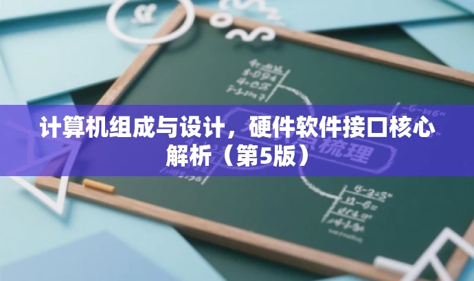 计算机组成与设计,硬件软件接口核心解析(第5版) 计算机组成与设计,硬件软件接口核心解析(第5版)
