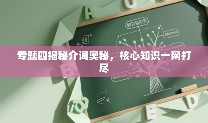 专题四揭秘介词奥秘,核心知识一网打尽 专题四揭秘介词奥秘,核心知识一网打尽