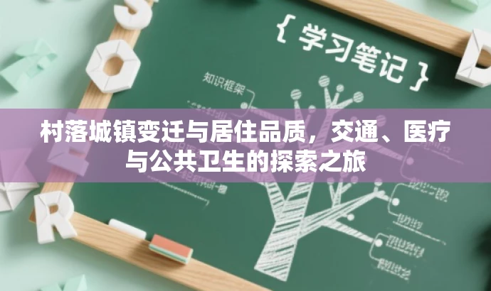 村落城镇变迁与居住品质,交通、医疗与公共卫生的探索之旅 村落城镇变迁与居住品质,交通、医疗与公共卫生的探索之旅