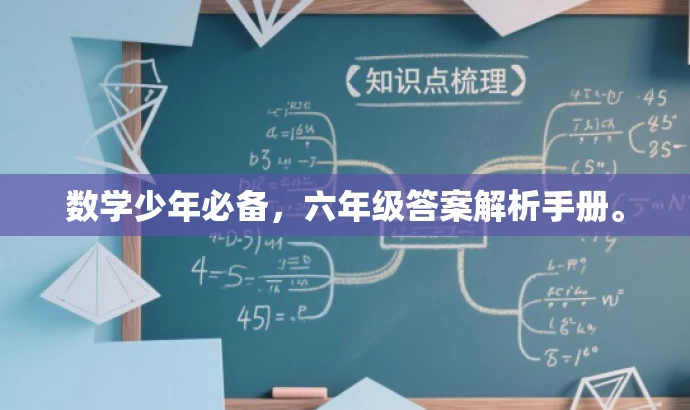 数学少年必备,六年级答案解析手册。 数学少年必备,六年级答案解析手册。