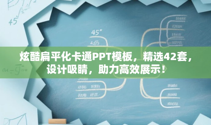 炫酷扁平化卡通PPT模板,精选42套,设计吸睛,助力高效展示! 炫酷扁平化卡通PPT模板,精选42套,设计吸睛,助力高效展示!