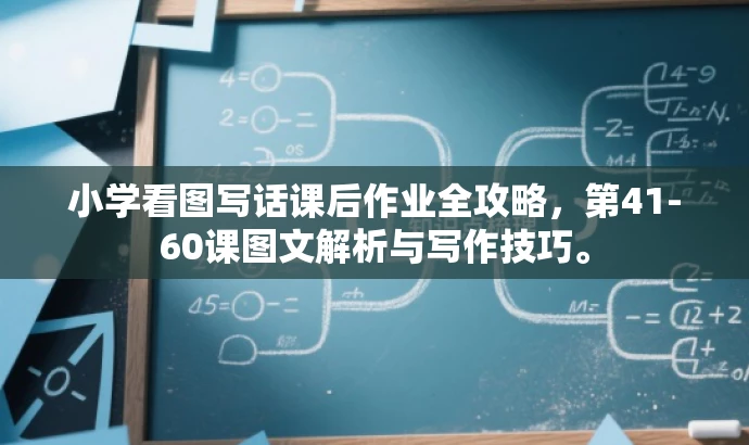 小学看图写话课后作业全攻略,第41-60课图文解析与写作技巧。 小学看图写话课后作业全攻略,第41-60课图文解析与写作技巧。