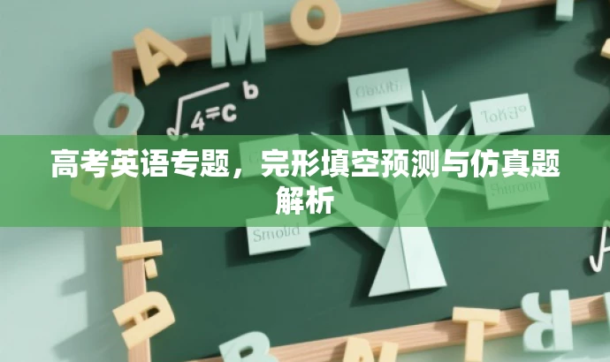 高考英语专题,完形填空预测与仿真题解析 高考英语专题,完形填空预测与仿真题解析