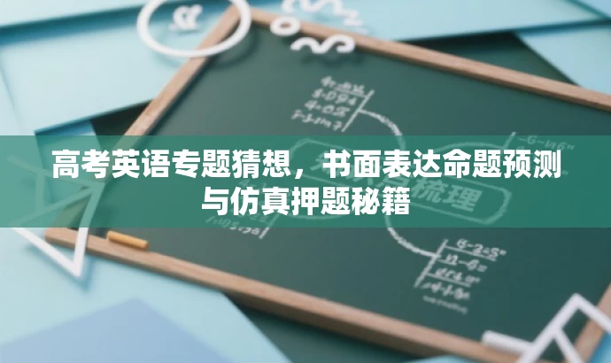 高考英语专题猜想,书面表达命题预测与仿真押题秘籍 高考英语专题猜想,书面表达命题预测与仿真押题秘籍