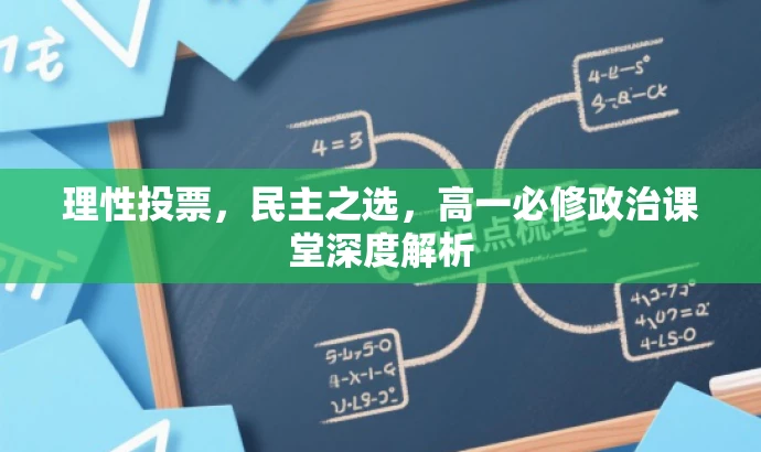理性投票,民主之选,高一必修政治课堂深度解析 理性投票,民主之选,高一必修政治课堂深度解析