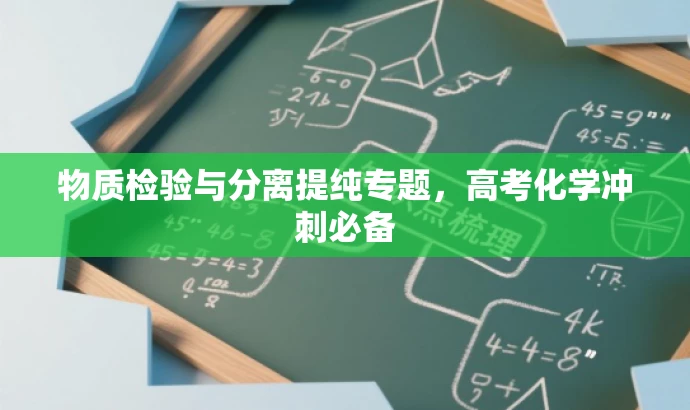 物质检验与分离提纯专题,高考化学冲刺必备 物质检验与分离提纯专题,高考化学冲刺必备