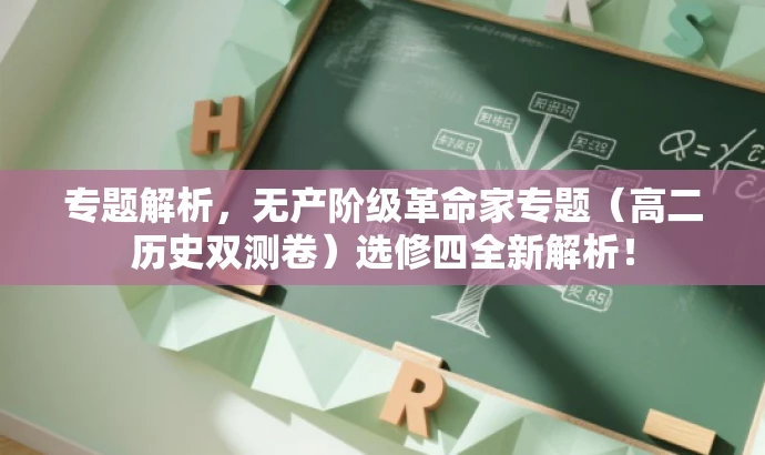专题解析,无产阶级革命家专题(高二历史双测卷)选修四全新解析! 专题解析,无产阶级革命家专题(高二历史双测卷)选修四全新解析!