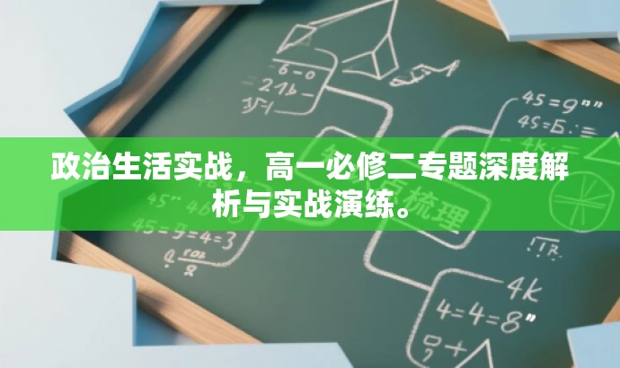 政治生活实战,高一必修二专题深度解析与实战演练。 政治生活实战,高一必修二专题深度解析与实战演练。