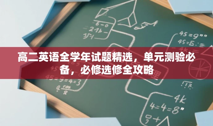 高二英语全学年试题精选,单元测验必备,必修选修全攻略 高二英语全学年试题精选,单元测验必备,必修选修全攻略