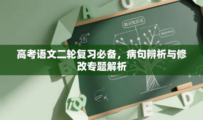 高考语文二轮复习必备,病句辨析与修改专题解析 高考语文二轮复习必备,病句辨析与修改专题解析