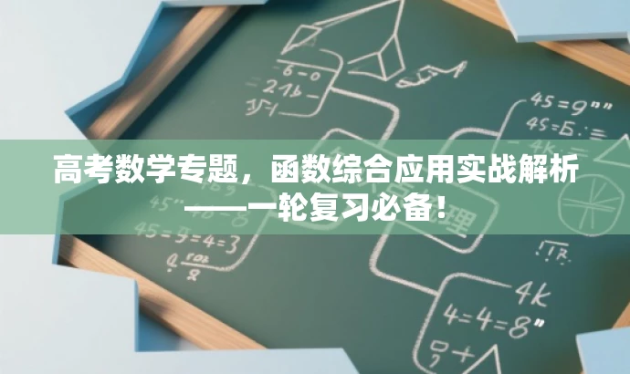 高考数学专题,函数综合应用实战解析——一轮复习必备! 高考数学专题,函数综合应用实战解析——一轮复习必备!