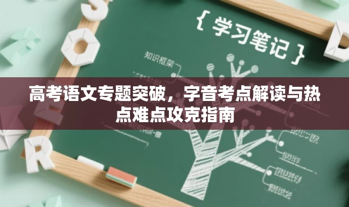 高考语文专题突破,字音考点解读与热点难点攻克指南 高考语文专题突破,字音考点解读与热点难点攻克指南