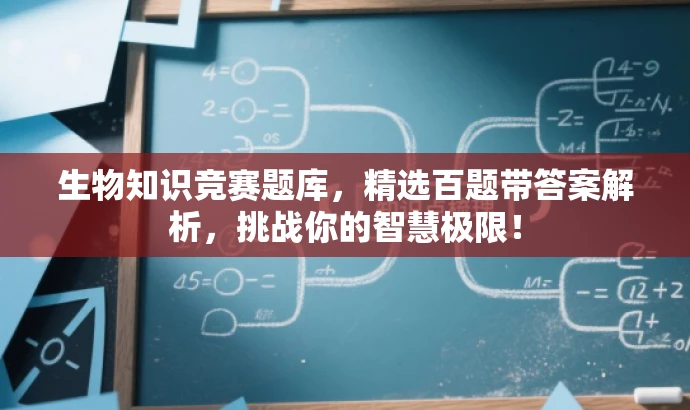 生物知识竞赛题库,精选百题带答案解析,挑战你的智慧极限! 生物知识竞赛题库,精选百题带答案解析,挑战你的智慧极限!