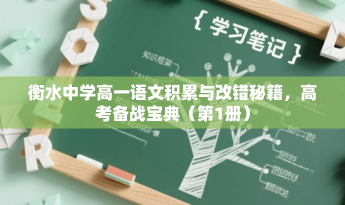 衡水中学高一语文积累与改错秘籍,高考备战宝典(第1册) 衡水中学高一语文积累与改错秘籍,高考备战宝典(第1册)
