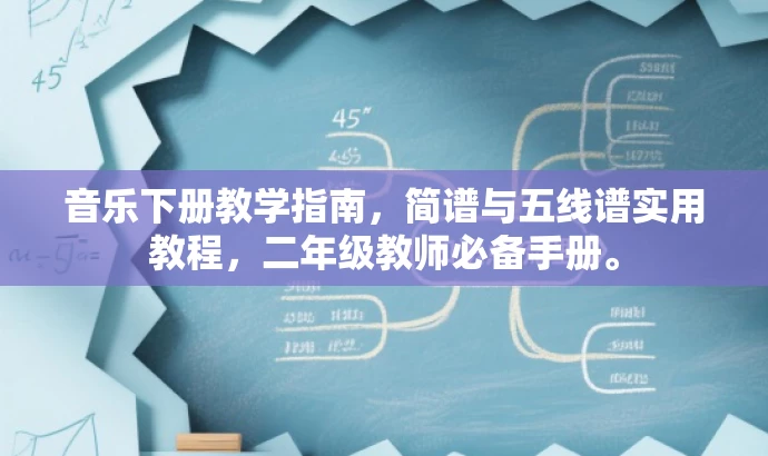音乐下册教学指南,简谱与五线谱实用教程,二年级教师必备手册。 音乐下册教学指南,简谱与五线谱实用教程,二年级教师必备手册。