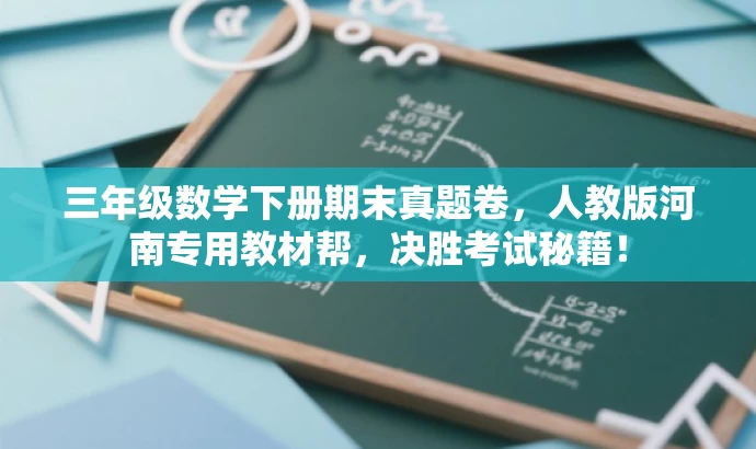 三年级数学下册期末真题卷,人教版河南专用教材帮,决胜考试秘籍! 三年级数学下册期末真题卷,人教版河南专用教材帮,决胜考试秘籍!