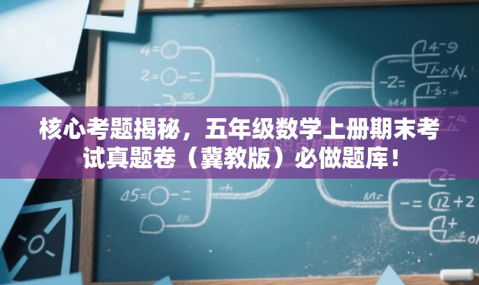核心考题揭秘,五年级数学上册期末考试真题卷(冀教版)必做题库! 核心考题揭秘,五年级数学上册期末考试真题卷(冀教版)必做题库!
