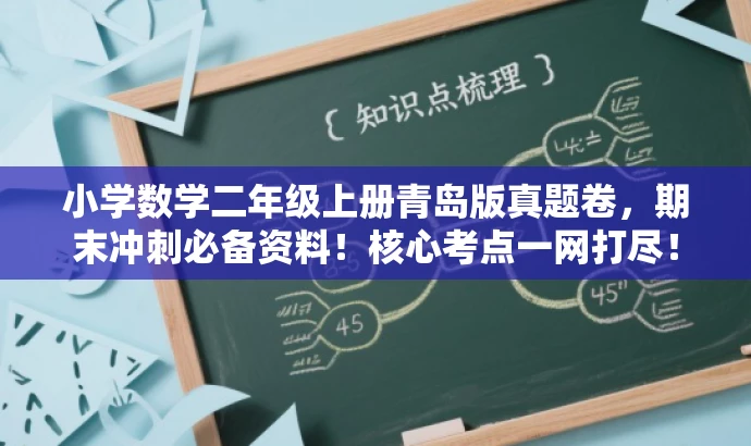 小学数学二年级上册青岛版真题卷,期末冲刺必备资料!核心考点一网打尽! 小学数学二年级上册青岛版真题卷,期末冲刺必备资料!核心考点一网打尽!