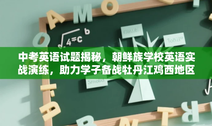 中考英语试题揭秘,朝鲜族学校英语实战演练,助力学子备战牡丹江鸡西地区中考! 中考英语试题揭秘,朝鲜族学校英语实战演练,助力学子备战牡丹江鸡西地区中考!