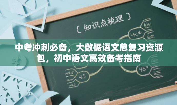 中考冲刺必备,大数据语文总复习资源包,初中语文高效备考指南 中考冲刺必备,大数据语文总复习资源包,初中语文高效备考指南