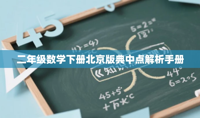 二年级数学下册北京版典中点解析手册 二年级数学下册北京版典中点解析手册