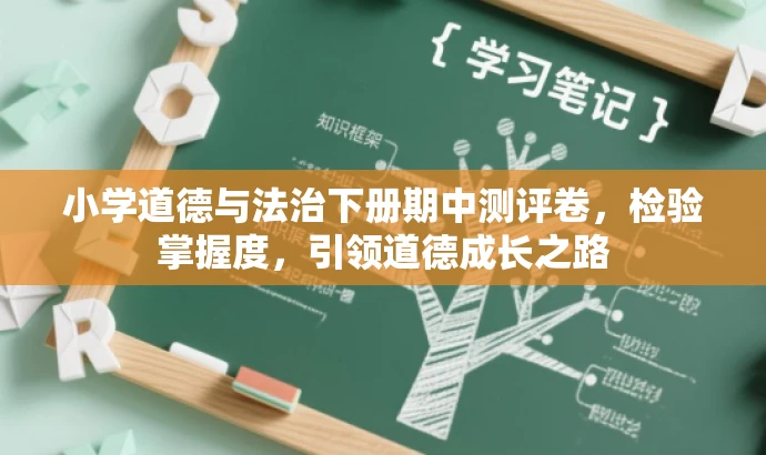 小学道德与法治下册期中测评卷,检验掌握度,引领道德成长之路 小学道德与法治下册期中测评卷,检验掌握度,引领道德成长之路