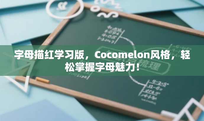 字母描红学习版,Cocomelon风格,轻松掌握字母魅力! 字母描红学习版,Cocomelon风格,轻松掌握字母魅力!