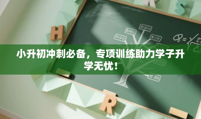 小升初冲刺必备,专项训练助力学子升学无忧! 小升初冲刺必备,专项训练助力学子升学无忧!