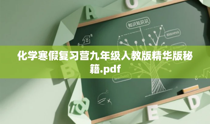 化学寒假复习营九年级人教版精华版秘籍.pdf 化学寒假复习营九年级人教版精华版秘籍.pdf