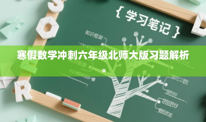 寒假数学冲刺六年级北师大版习题解析。 寒假数学冲刺六年级北师大版习题解析。