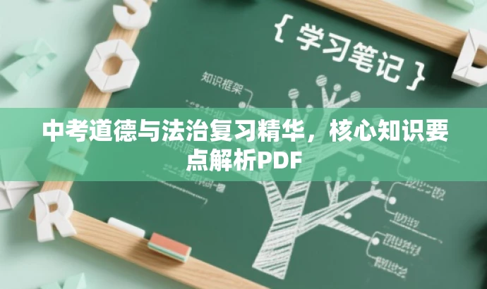 中考道德与法治复习精华,核心知识要点解析PDF 中考道德与法治复习精华,核心知识要点解析PDF