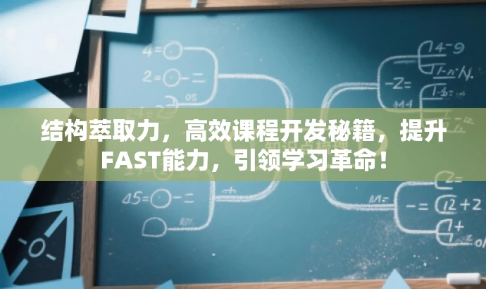 结构萃取力,高效课程开发秘籍,提升FAST能力,引领学习革命! 结构萃取力,高效课程开发秘籍,提升FAST能力,引领学习革命!