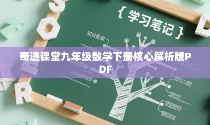 奇迹课堂九年级数学下册核心解析版PDF 奇迹课堂九年级数学下册核心解析版PDF