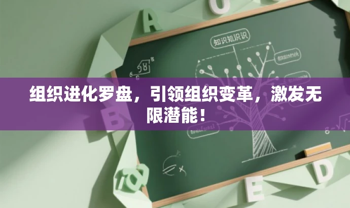 组织进化罗盘,引领组织变革,激发无限潜能! 组织进化罗盘,引领组织变革,激发无限潜能!