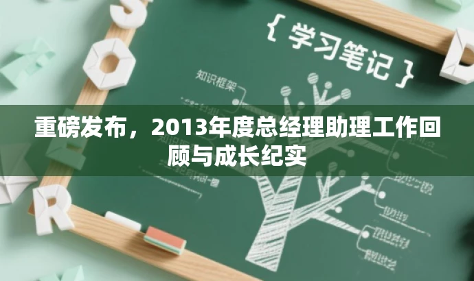 重磅发布，2013年度总经理助理工作回顾与成长纪实