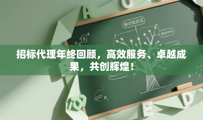 招标代理年终回顾,高效服务、卓越成果,共创辉煌! 招标代理年终回顾,高效服务、卓越成果,共创辉煌!