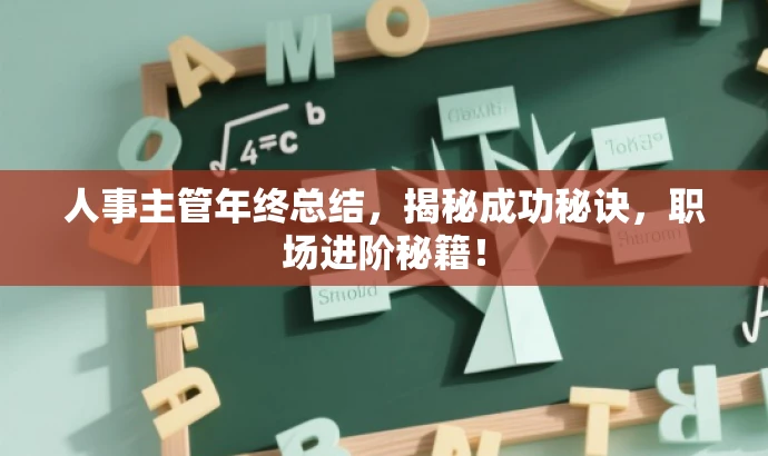 人事主管年终总结,揭秘成功秘诀,职场进阶秘籍! 人事主管年终总结,揭秘成功秘诀,职场进阶秘籍!