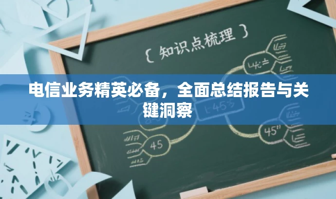 电信业务精英必备,全面总结报告与关键洞察 电信业务精英必备,全面总结报告与关键洞察