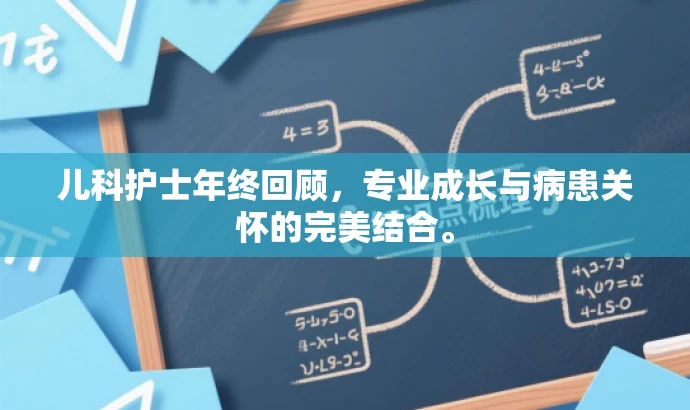 儿科护士年终回顾,专业成长与病患关怀的完美结合。 儿科护士年终回顾,专业成长与病患关怀的完美结合。