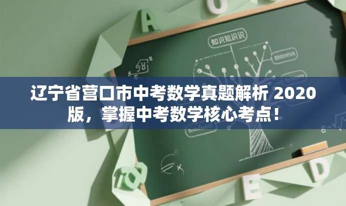 辽宁省营口市中考数学真题解析 2020版,掌握中考数学核心考点! 辽宁省营口市中考数学真题解析 2020版,掌握中考数学核心考点!