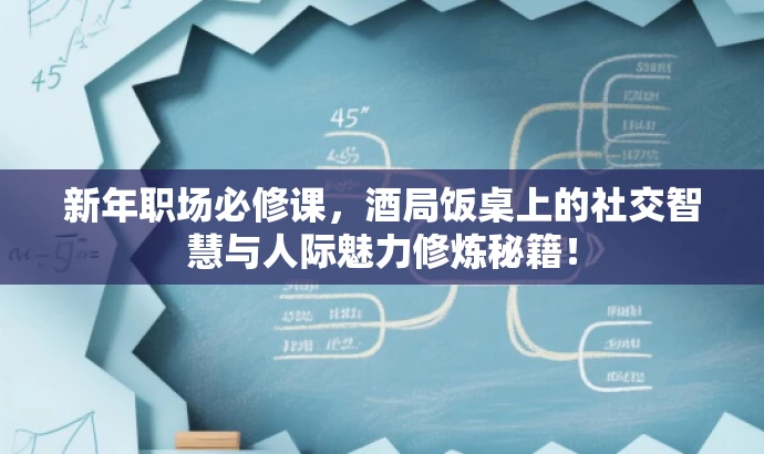 新年职场必修课,酒局饭桌上的社交智慧与人际魅力修炼秘籍! 新年职场必修课,酒局饭桌上的社交智慧与人际魅力修炼秘籍!