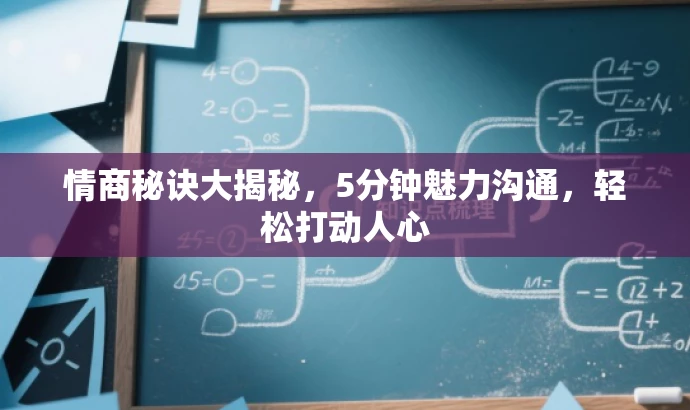 情商秘诀大揭秘,5分钟魅力沟通,轻松打动人心 情商秘诀大揭秘,5分钟魅力沟通,轻松打动人心