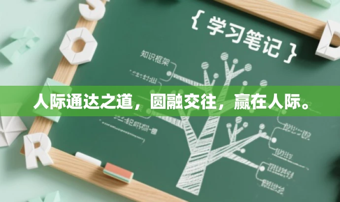人际通达之道,圆融交往,赢在人际。 人际通达之道,圆融交往,赢在人际。