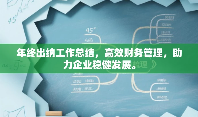 年终出纳工作总结,高效财务管理,助力企业稳健发展。 年终出纳工作总结,高效财务管理,助力企业稳健发展。