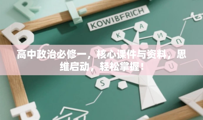 高中政治必修一,核心课件与资料,思维启动,轻松掌握! 高中政治必修一,核心课件与资料,思维启动,轻松掌握!