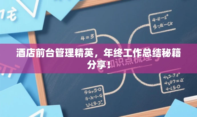酒店前台管理精英,年终工作总结秘籍分享! 酒店前台管理精英,年终工作总结秘籍分享!